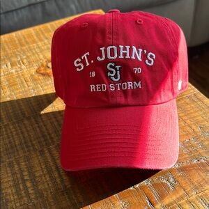 NWT St. John's Red Storm Cap